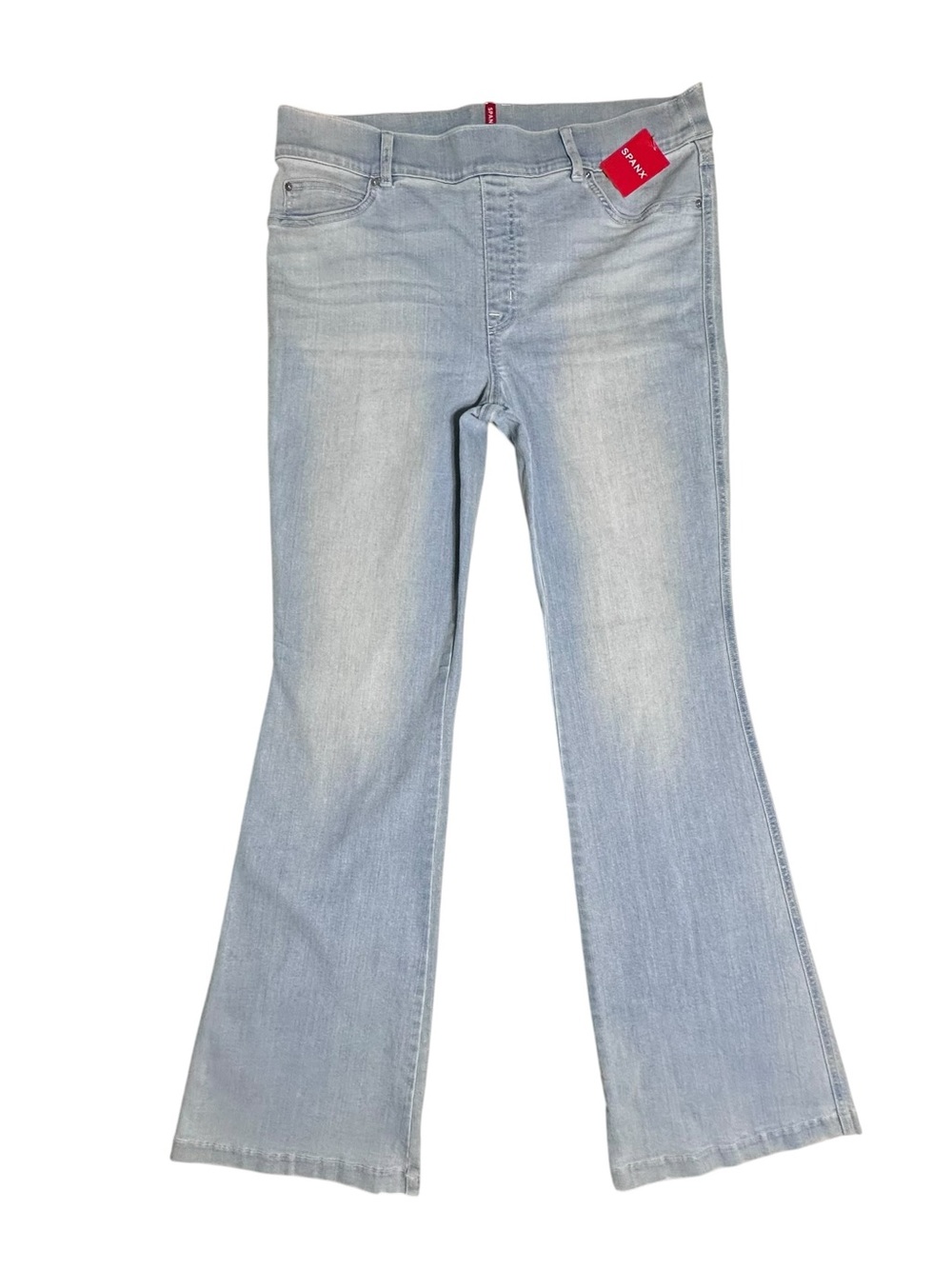 SPANX NEW Flare Jeans In Retro It Wash Sz.XLx33” Boho-Chic Hippie Retro Rodeo